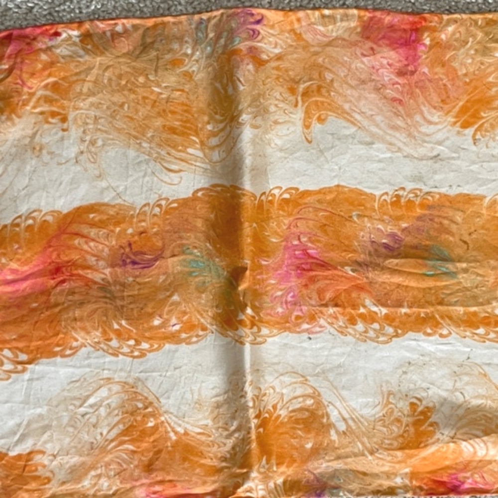 Burmel Original Vintage Signed Scarf 100% Silk Japan - Picture 10 of 13